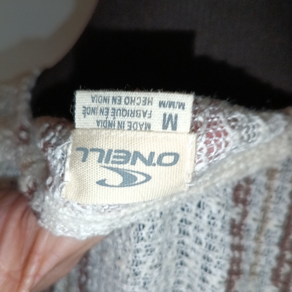 Striped V-Neck Wrap Top - Picture 6 of 7